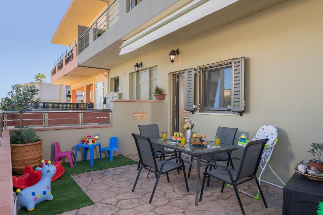 Floral Beach Apt With Lux Extras & Special Treats Колимвари Екстериор снимка